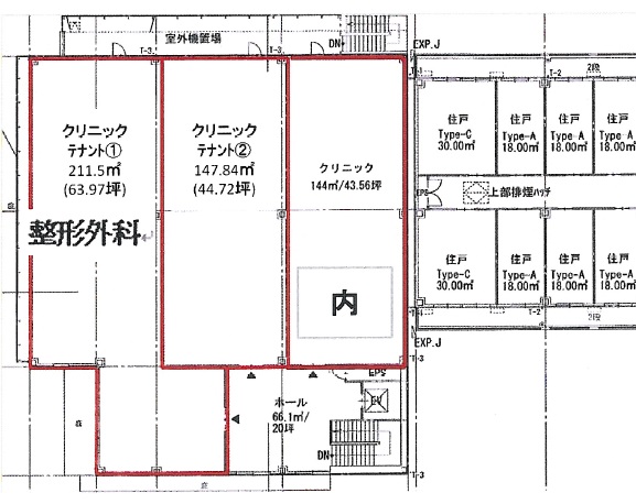 医療モールテナント千葉 医院開業場所物件