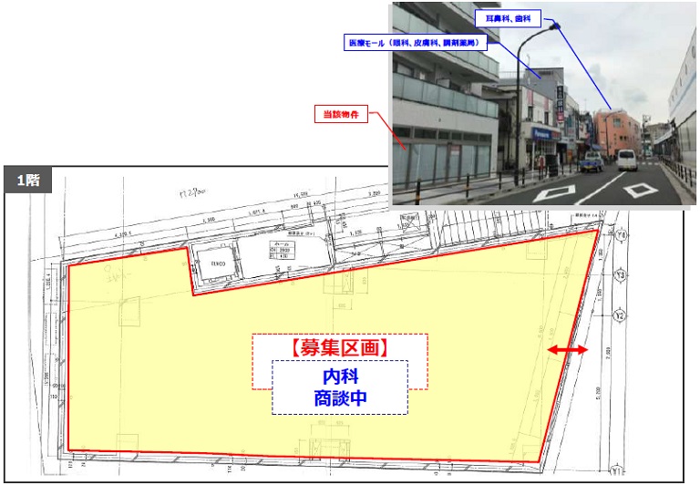医療テナント東京 医院開業場所物件